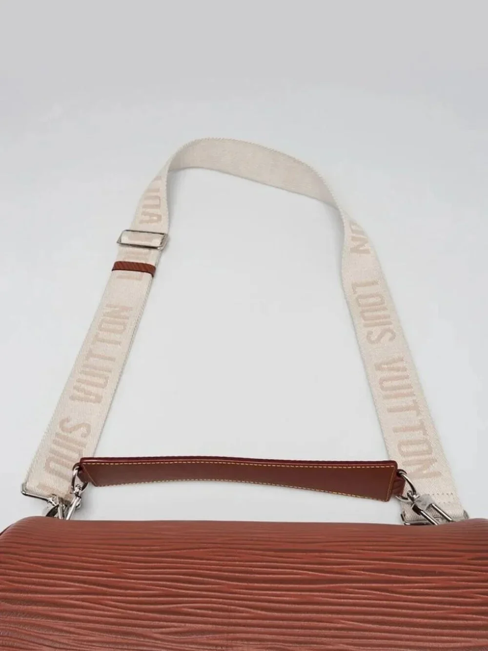 Louis Vuitton Brown Epi Leather Soft Polochon XL Bag
